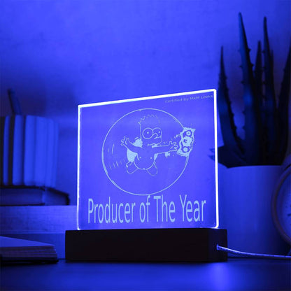 Producer of The Year Plaque - Leeks Plug