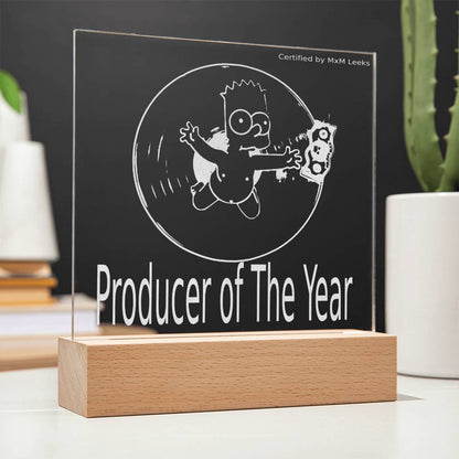 Producer of The Year Plaque - Leeks Plug