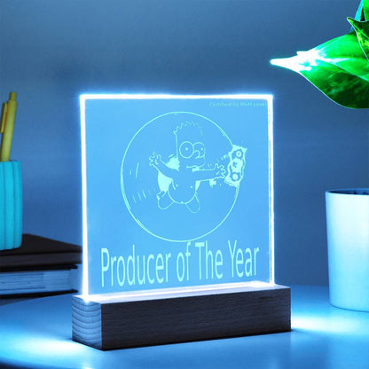 Producer of The Year Plaque - Leeks Plug